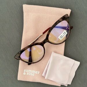 Summer and Rose blue light/UVA/UVB protective glasses